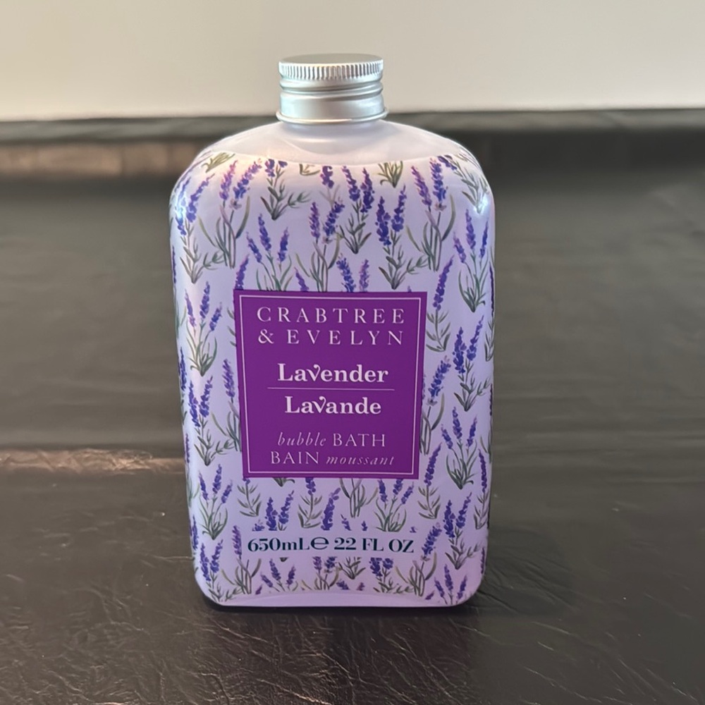Crabtree & Evelyn Lavender Bath Soak, NEW, 22 fl. oz.
